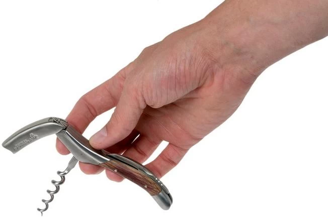 Laguiole En Aubrac Sommerlier's Knife Wine Infused Oak Wood 6 Laguiole En Aubrac Sommerlier's Knife Wine Infused Oak Wood - Image 4