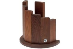 Böker Makassar 030402 Knife Block For 7 Knives, Brown -Knife Shop BO030402 00 boker messenblok bo030402 01