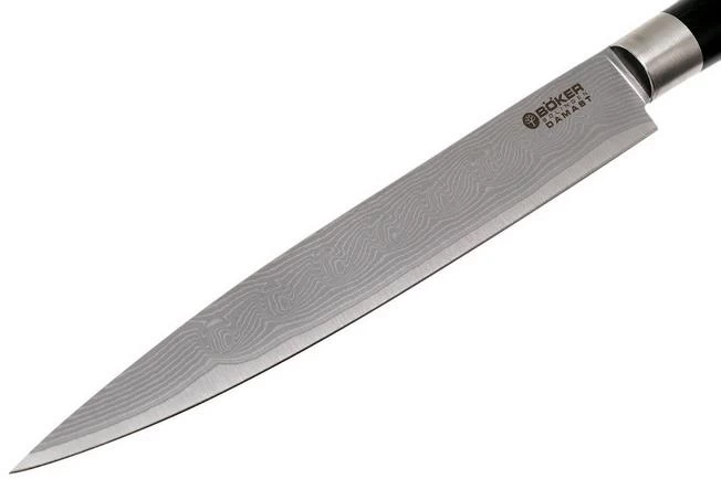 Böker Damast Black Carving Knife, 130425DAM 5 Böker Damast Black Carving Knife, 130425DAM - Image 3