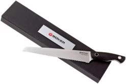 Böker 131281 Saga Bread Knife 23 Cm, Blue Satin Finish -Knife Shop BO131281 09 boker saga satin bo131281 09