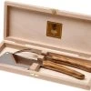 Claude Dozorme Cheese Knife Set Hard Cheese, Olive Wood -Knife Shop CD2 90 024 89 01 claude dozorme v202003