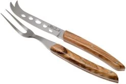 Claude Dozorme Cheese Knife Set Soft Cheese, Olive Wood -Knife Shop CD2 90 030 89 04 claude dozorme v202003