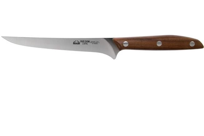 Due Cigni 1896, 2C1006NO Boning Knife 15 Cm, Walnut Wood 3 Due Cigni 1896, 2C1006NO Boning Knife 15 Cm, Walnut Wood