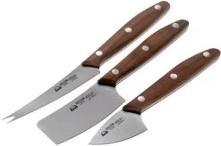 Due Cigni 1896, 2C1018NO 3-piece Cheese Knife Set, Walnut Wood 8 Due Cigni 1896, 2C1018NO 3-piece Cheese Knife Set, Walnut Wood -Knife Shop DG2C1018NO 03 due signi 1896
