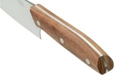 Due Cigni 1896, 2C1022NO Camp Chef 20 Cm, Walnut Wood -Knife Shop DG2C1022NO 04 duecigni