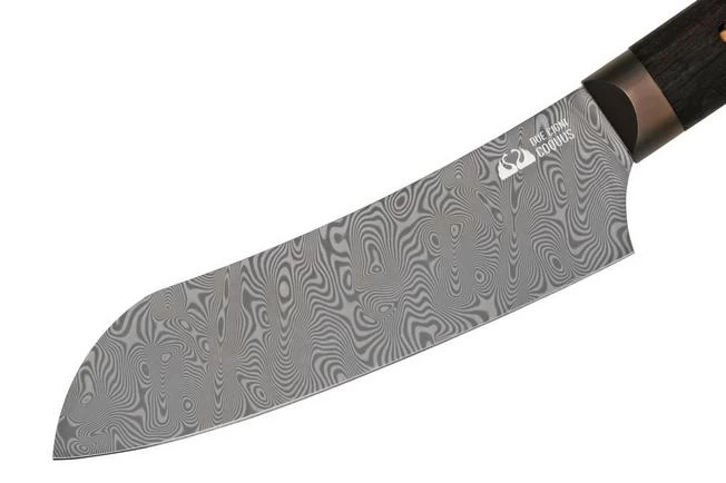 Due Cigni Coquus Balbach Damascus 2C2103DGD Santoku 18 Cm 5 Due Cigni Coquus Balbach Damascus 2C2103DGD Santoku 18 Cm - Image 3