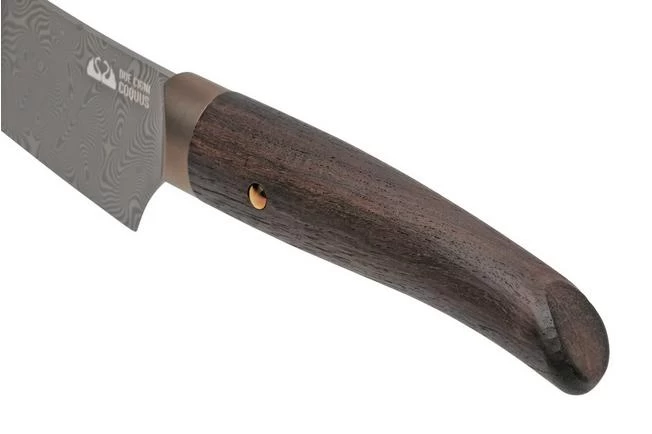 Due Cigni Coquus Balbach Damascus 2C2103DGD Santoku 18 Cm 8 Due Cigni Coquus Balbach Damascus 2C2103DGD Santoku 18 Cm - Image 6