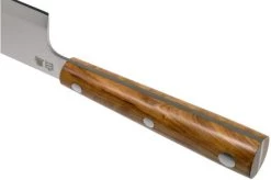 Due Cigni Hakucho Deba 16.5 Cm, Olive Wood -Knife Shop DG2C503OL 04 due cigni