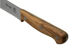 Due Cigni Tuscany 2C761-20OL Bread Knife 20 Cm Olive Wood -Knife Shop DG2C761 20OL 04 duecigni