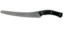 Due Cigni Arne Line Bread Knife 23 Cm, Black