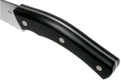 Due Cigni Arne Line Bread Knife 23 Cm, Black -Knife Shop DG2C903 05 due cigni arne