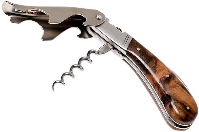 Fontenille Pataud Laguiole Magnum Waiter's Corkscrew Walnut Wood, LMAGNO 4 Fontenille Pataud Laguiole Magnum Waiter's Corkscrew Walnut Wood, LMAGNO - Image 2