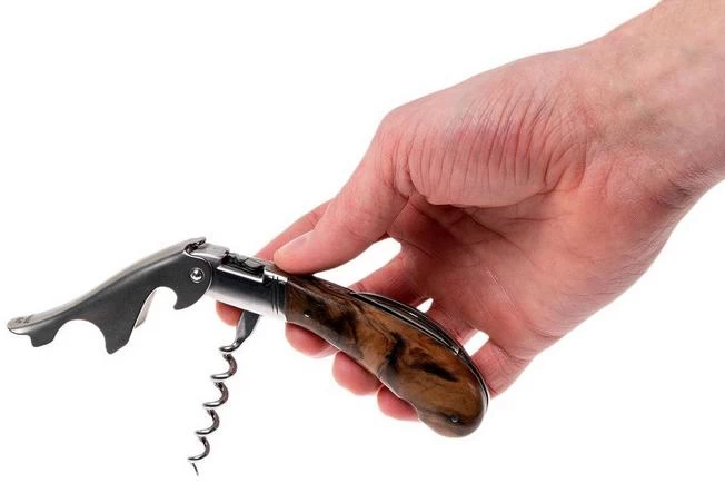 Fontenille Pataud Laguiole Magnum Waiter's Corkscrew Walnut Wood, LMAGNO 7 Fontenille Pataud Laguiole Magnum Waiter's Corkscrew Walnut Wood, LMAGNO - Image 5
