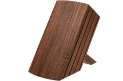 Kai Shun Knife Block, Walnut Wood, DM-0810 -Knife Shop KADM 0810 04 kai shun kadm 0810 04