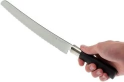 Kai Wasabi Black Bread Knife 23cm 6723B -Knife Shop KAWB 6723B 07 kai wasabi black broodmes kawb 6723b 07