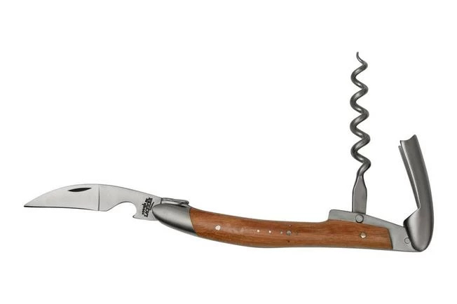 Forge De Laguiole SOMCE Waiter's Corkscrew With Sheath, Vine Wood 3 Forge De Laguiole SOMCE Waiter's Corkscrew With Sheath, Vine Wood