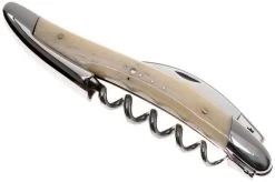 Forge De Laguiole SOMX1OS Waiter's Corkscrew, Polished, White Bone