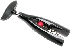 Le Creuset GS-200 Activ-ball Table Model And Foil Cutter. Black, Gift Set -Knife Shop LC59062011007461 03 le creuset wine opener lc59062011007461 03