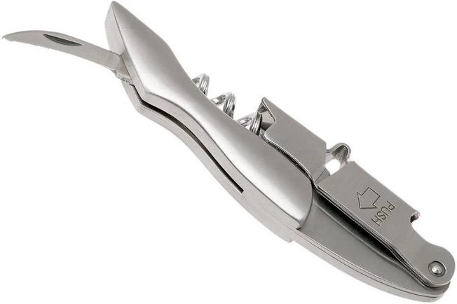 Le Creuset WT-110 Waiters Friend Corkscrew, Stainless Steel 5 Le Creuset WT-110 Waiters Friend Corkscrew, Stainless Steel - Image 3