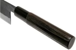 Munetoshi Nashiji Black Ko-Bunka Chef's Knife 13.5 Cm -Knife Shop MINB003 05 munetoshi