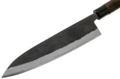 Munetoshi Nashiji Black Gyuto Chef's Knife 24 Cm 9 Munetoshi Nashiji Black Gyuto Chef's Knife 24 Cm -Knife Shop MINB005 03 munetoshi