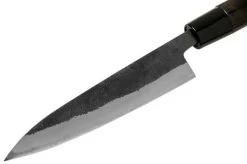 Munetoshi Nashiji Black Petty Paring Knife 15 Cm 9 Munetoshi Nashiji Black Petty Paring Knife 15 Cm -Knife Shop MINB007 03 munetoshi