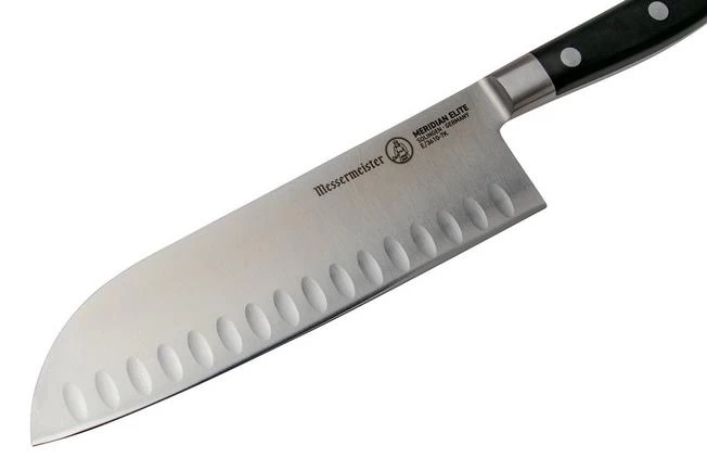 Messermeister Meridian Elite E-3610-7K Santoku With Dimples, 18 Cm 5 Messermeister Meridian Elite E-3610-7K Santoku With Dimples, 18 Cm - Image 3