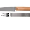 Opinel Cheese Set, Cheese Knife And Fork Stainless Steel, 001834 -Knife Shop OP001834 01 opinel op001834 01