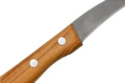 Otter Paring Knife 1011 OL Curved Stainless Olive, Paring Knife -Knife Shop OR1011OL 05 otter