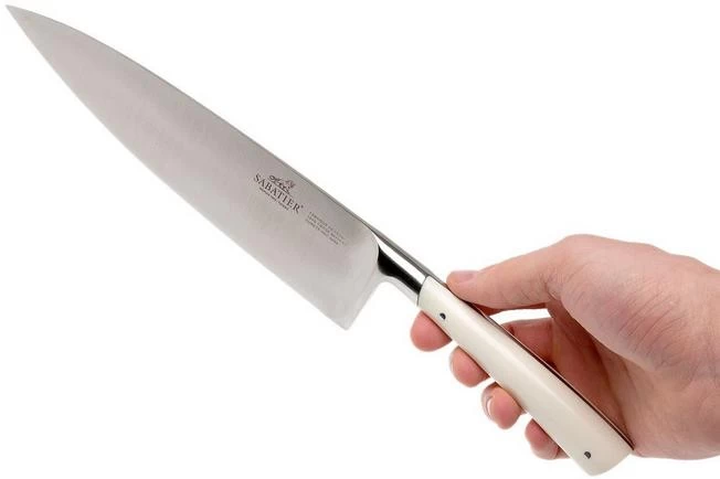 Lion Sabatier Edonist Perle Chef's Knife 20 Cm, White, 806581 9 Lion Sabatier Edonist Perle Chef's Knife 20 Cm, White, 806581 - Image 7