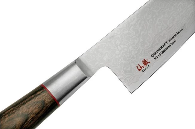 Suncraft Senzo Classic ID-03 Santoku Knife 14.3cm 7 Suncraft Senzo Classic ID-03 Santoku Knife 14.3cm - Image 5