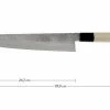 Sakai Takayuki 45-Layer Damascus Chef's Knife 24 Cm -Knife Shop TA07256 01 sakai takayuki damast ta07256 01