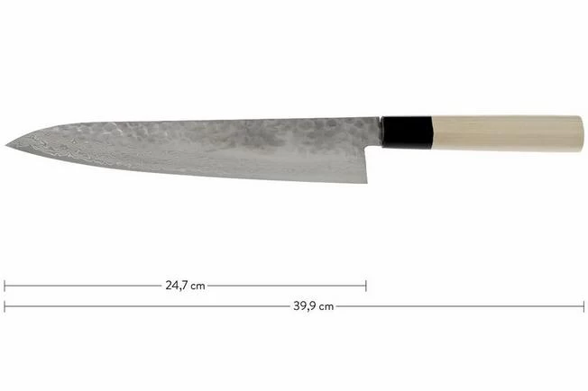 Sakai Takayuki 45-Layer Damascus Chef's Knife 24 Cm 3 Sakai Takayuki 45-Layer Damascus Chef's Knife 24 Cm