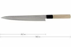 Sakai Takayuki 45-Layer Damascus Carving Knife 24 Cm