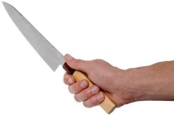 Sakai Takayuki Chef's Knife 33-Layer Damascus Hammered WA 21 Cm 13 Sakai Takayuki Chef's Knife 33-Layer Damascus Hammered WA 21 Cm -Knife Shop TA07475 06 sakai takayuki