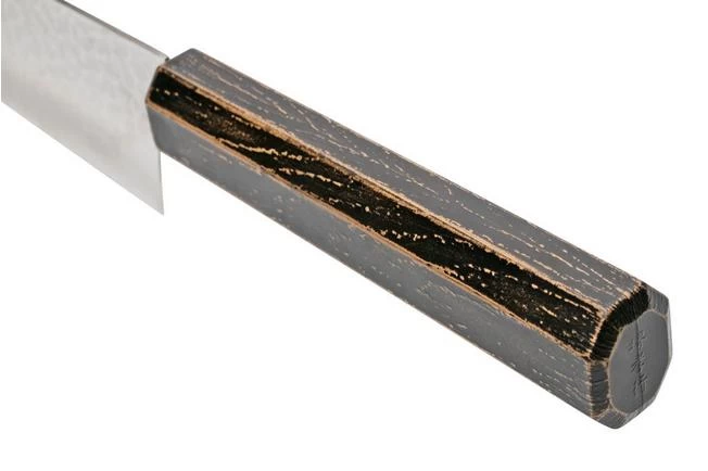 Sakai Takayuki Nanairo Kengata Black Gold 14600 Gyuto 19 Cm 7 Sakai Takayuki Nanairo Kengata Black Gold 14600 Gyuto 19 Cm - Image 5