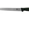 Victorinox Fibrox Serrated Carving Knife, 25 Cm -Knife Shop VT5 4433 25 01 victorinox fibrox
