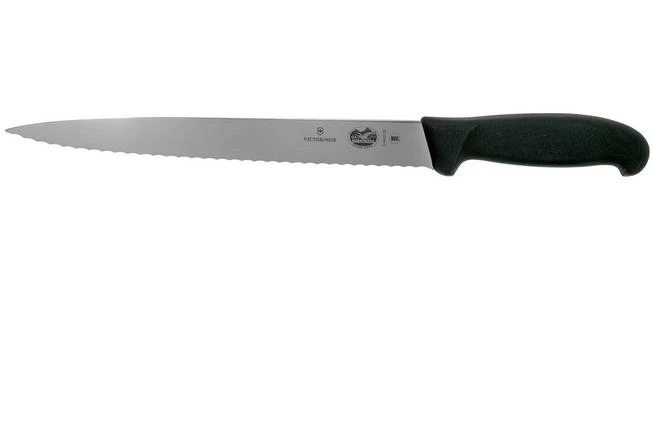 Victorinox Fibrox Serrated Carving Knife, 25 Cm 3 Victorinox Fibrox Serrated Carving Knife, 25 Cm