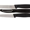 Victorinox SwissClassic Vegetable Knives In Black, Set Of 3, 6.7116.31G -Knife Shop VT6 7113 31 01 victorinox vt6 7113 31 01