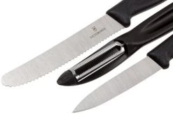 Victorinox SwissClassic Vegetable Knives In Black, Set Of 3, 6.7116.31G 8 Victorinox SwissClassic Vegetable Knives In Black, Set Of 3, 6.7116.31G -Knife Shop VT6 7113 31 03 victorinox vt6 7113 31 03