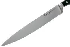 Wüsthof Classic Serrated Carving Knife 23 Cm, 1040100923 -Knife Shop WU1040100923 03 wusthof classic v202009