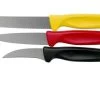 Wüsthof Create Collection Three-piece Peeling Knife Set, Black, Red And Yellow 2 Wüsthof Create Collection Three-piece Peeling Knife Set, Black, Red And Yellow -Knife Shop WU1145370301 01 wusthof create collection