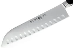 Wüsthof Classic Granton Santoku Knife 17 Cm, 4183 17 Wüsthof Classic Granton Santoku Knife 17 Cm, 4183 -Knife Shop WU4183 02 wusthof 4183 santoku kuiltjes d2