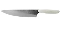 Xin Cutlery XinCore XC127 White G10, Red Liners, Damascus, Chef's Knife 21.5 Cm