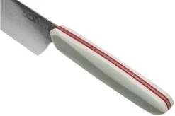 Xin Cutlery XinCore XC127 White G10, Red Liners, Damascus, Chef's Knife 21.5 Cm 12 Xin Cutlery XinCore XC127 White G10, Red Liners, Damascus, Chef's Knife 21.5 Cm -Knife Shop XC127 05 xin cutlery