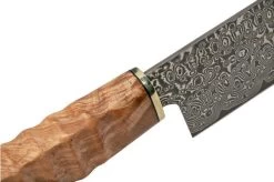 Xin Cutlery XinCraft XC128 Nakiri Maple Burl 20 Cm -Knife Shop XC128 05 xin