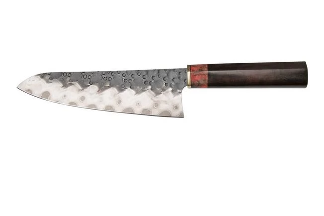Xin Cutlery XinCraft XC134 San Mai Santoku Ironwood 18.5 Cm 3 Xin Cutlery XinCraft XC134 San Mai Santoku Ironwood 18.5 Cm