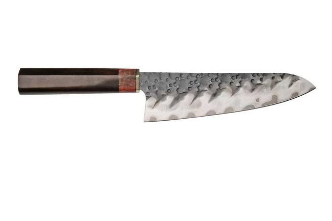 Xin Cutlery XinCraft XC134 San Mai Santoku Ironwood 18.5 Cm 4 Xin Cutlery XinCraft XC134 San Mai Santoku Ironwood 18.5 Cm - Image 2